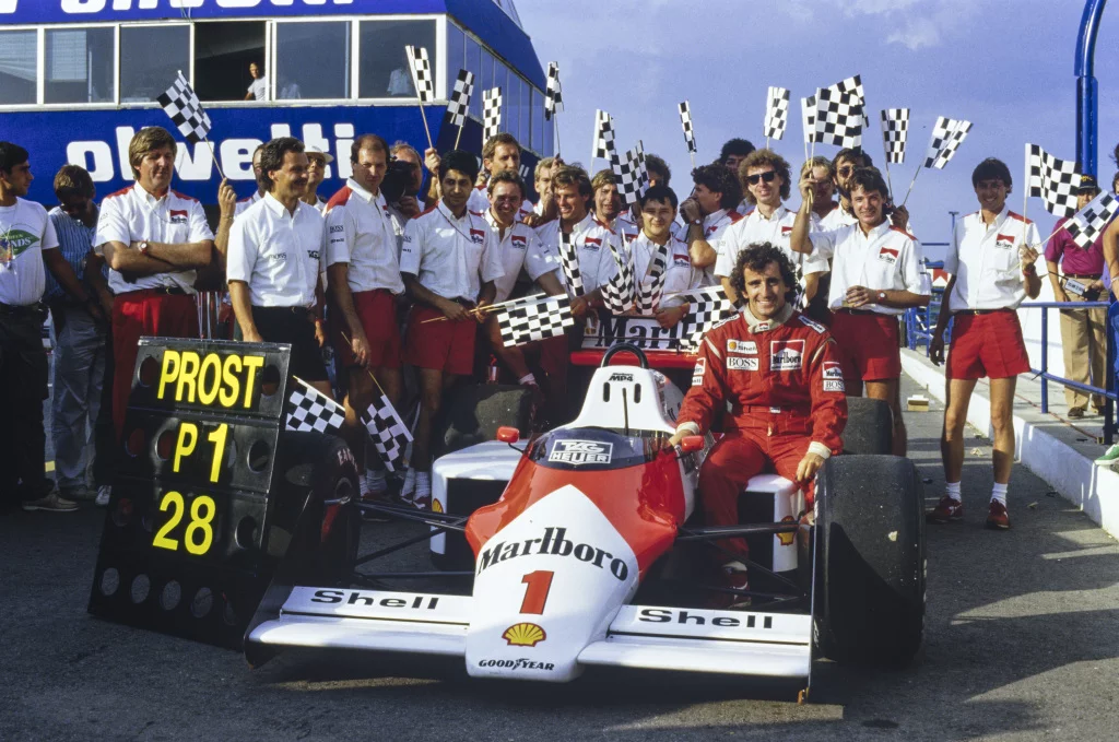 Dagen Tot Groen Licht Overwinningen Voor Alain Prost