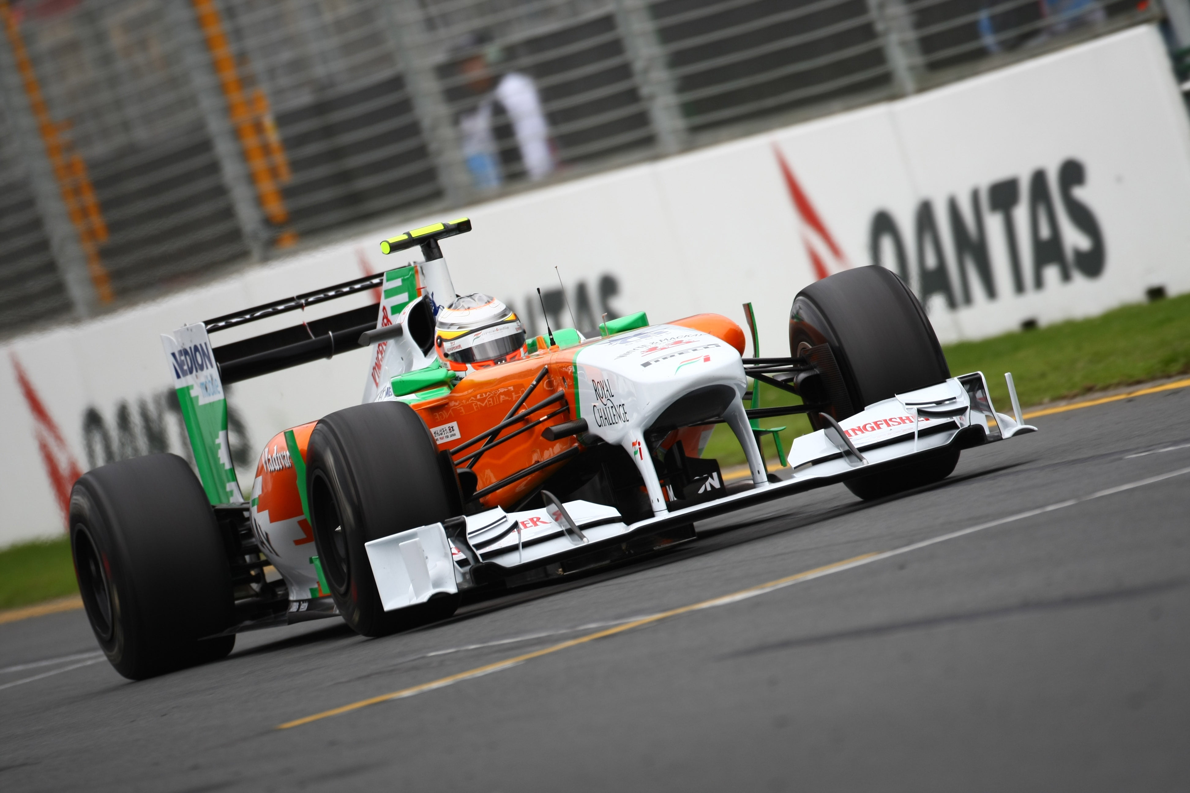 Neerwaartse lijn bij Force India