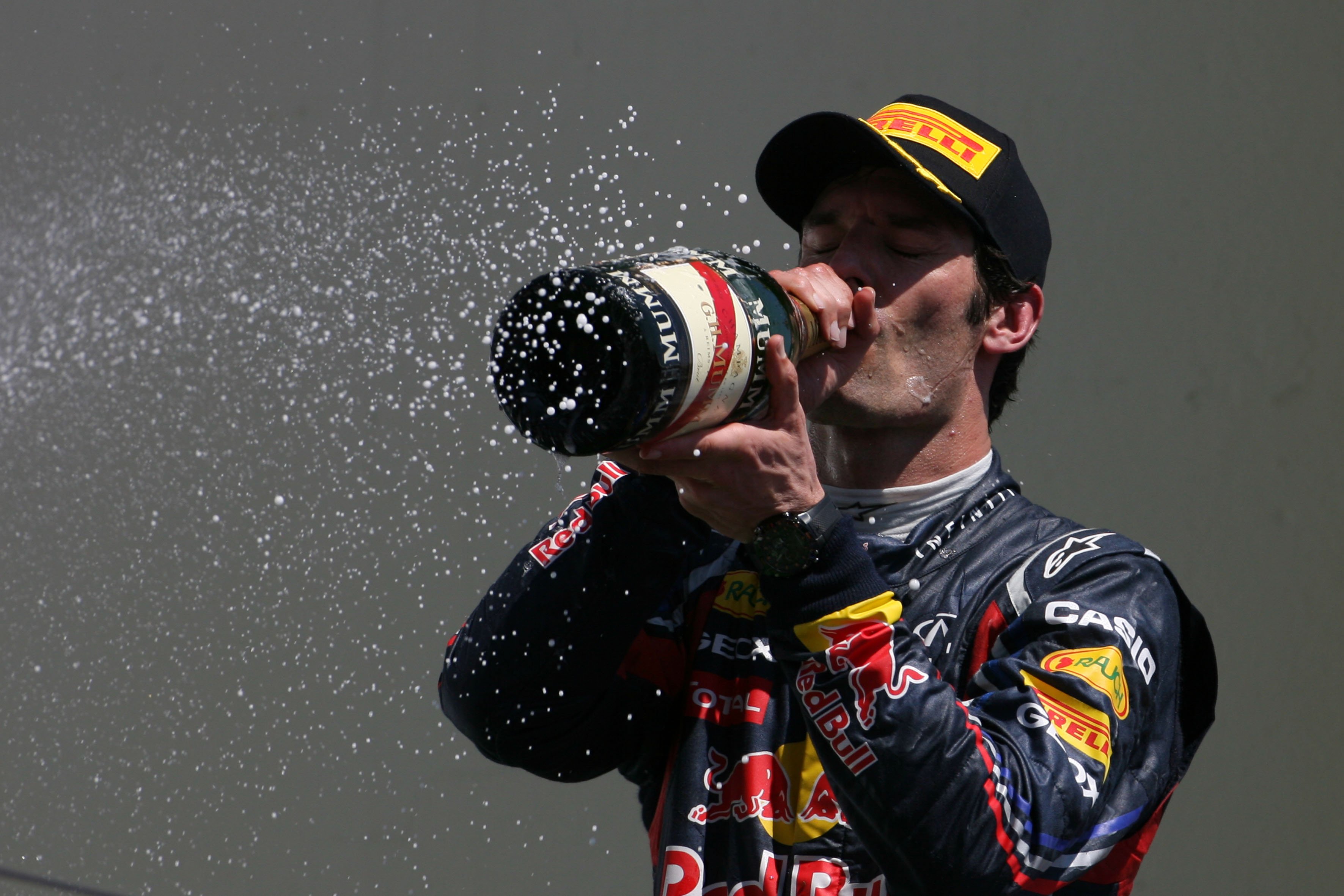 Webber laat tweede plaats liggen