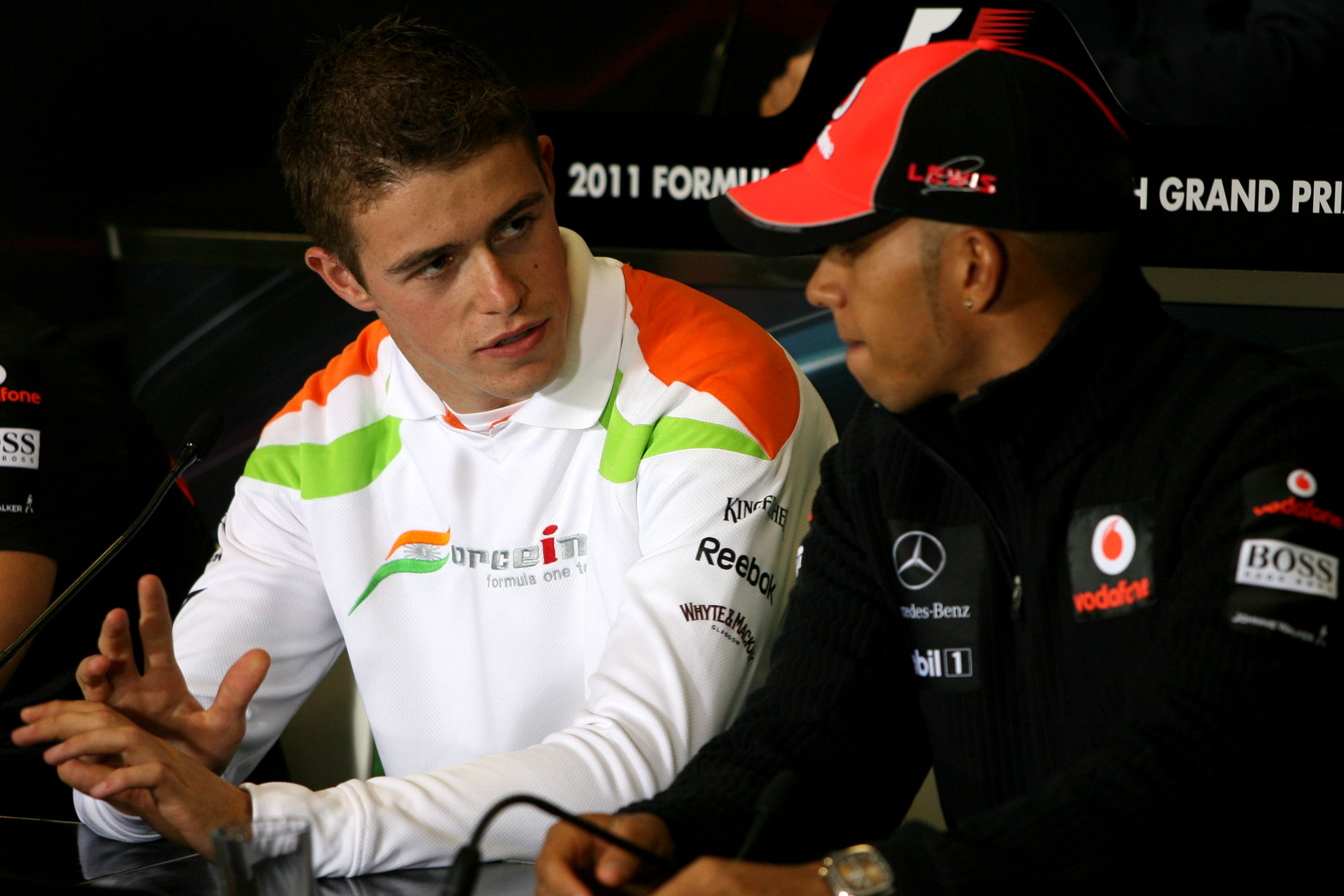 Di Resta wil Hamilton en Vettel achterna