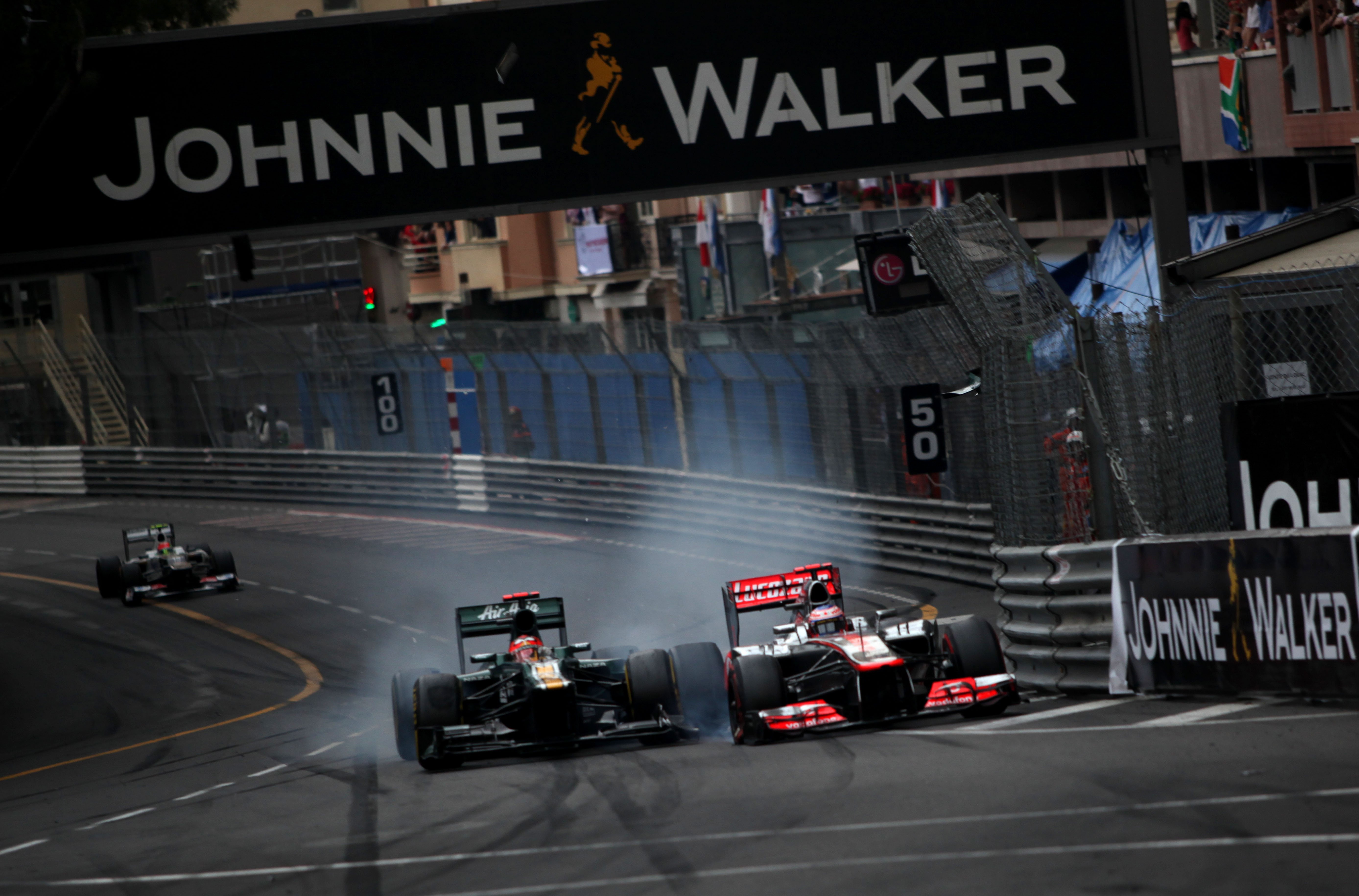 McLaren afgetroefd in Monaco