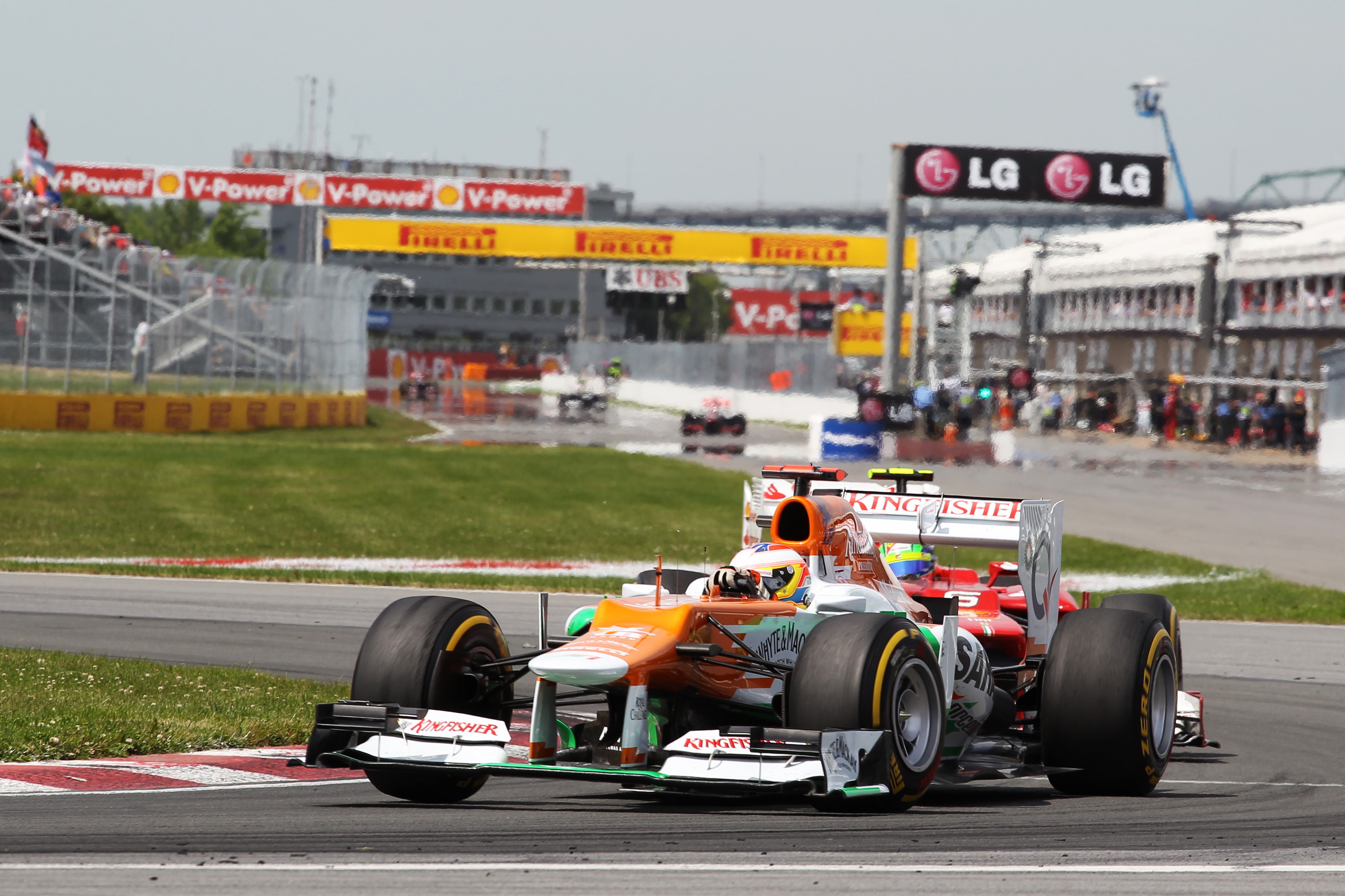 Teleurstellende dag voor Force India