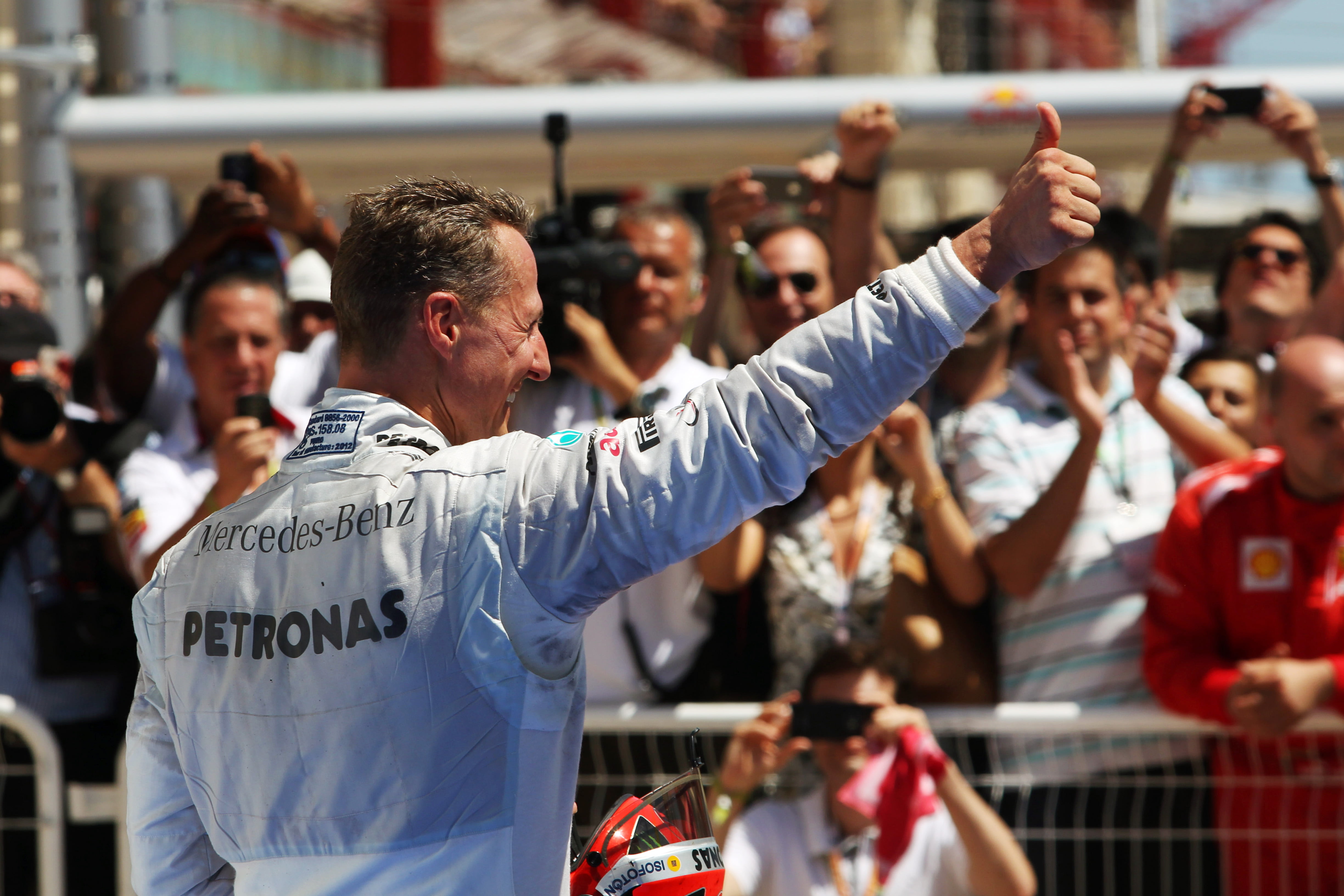 Geen straf voor Schumacher