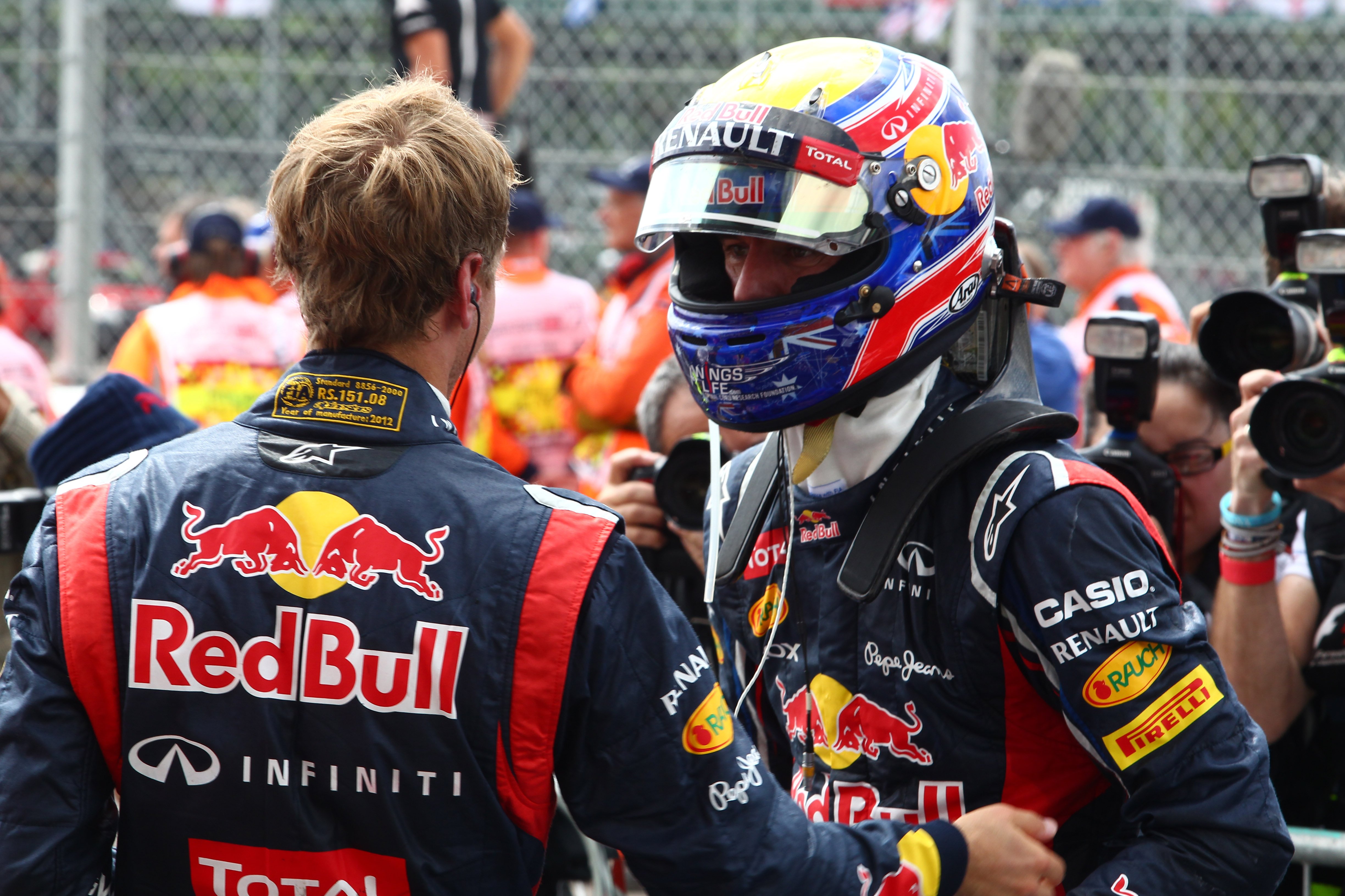 Horner: ‘Betere verstandhouding Webber en Vettel’