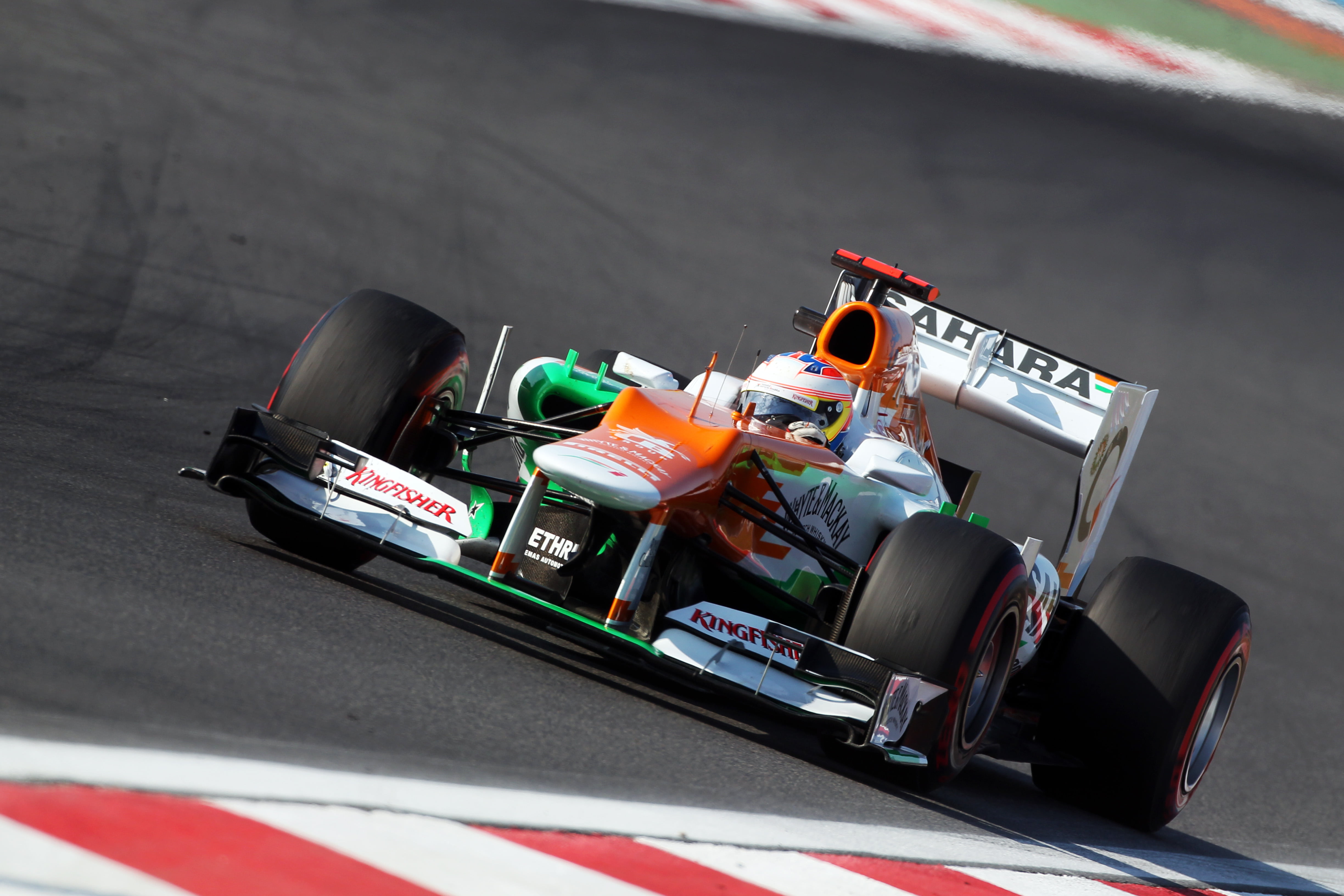 Productieve dag voor Force India