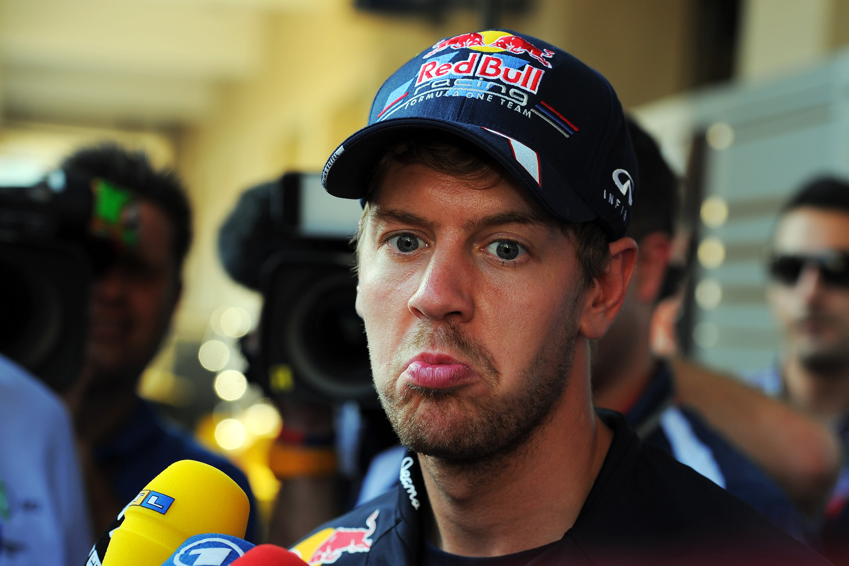 Vettel is nog niet gerust op titel