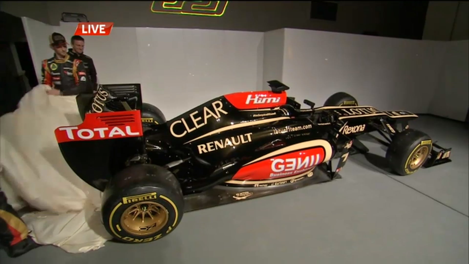 Live: Lotus presenteert de E21