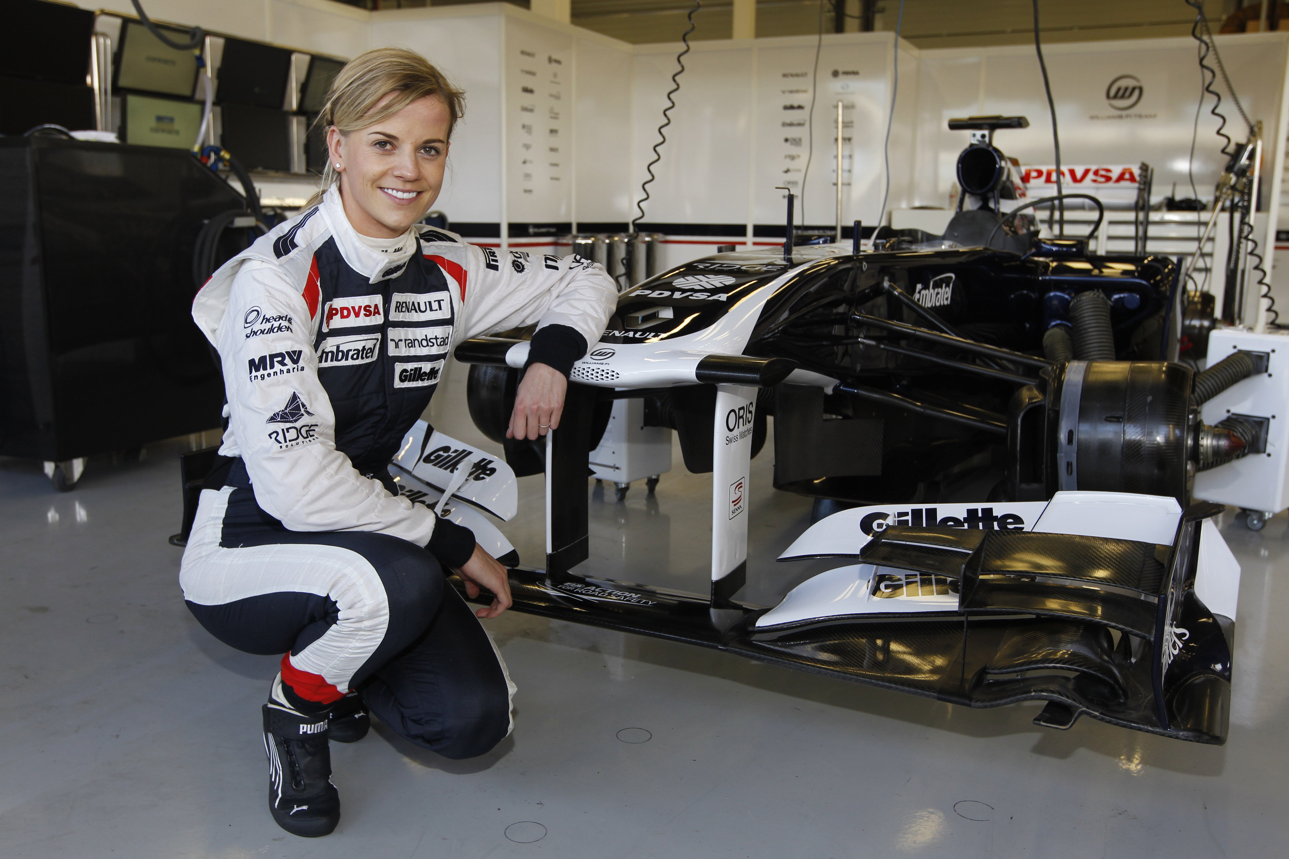 Susie Wolff wil derde rijder Williams worden