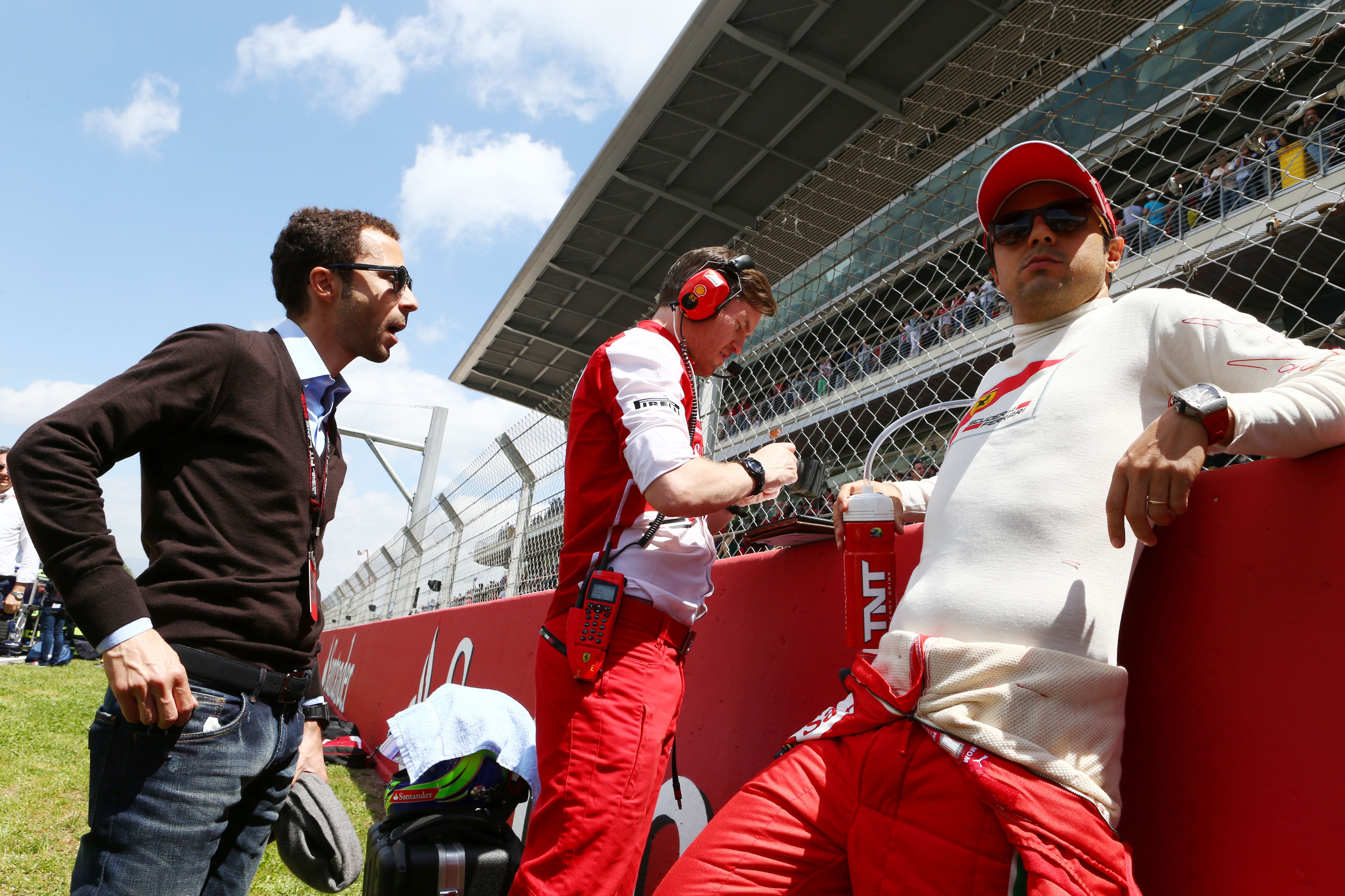 Podium is beloning voor strijdlustige Felipe Massa