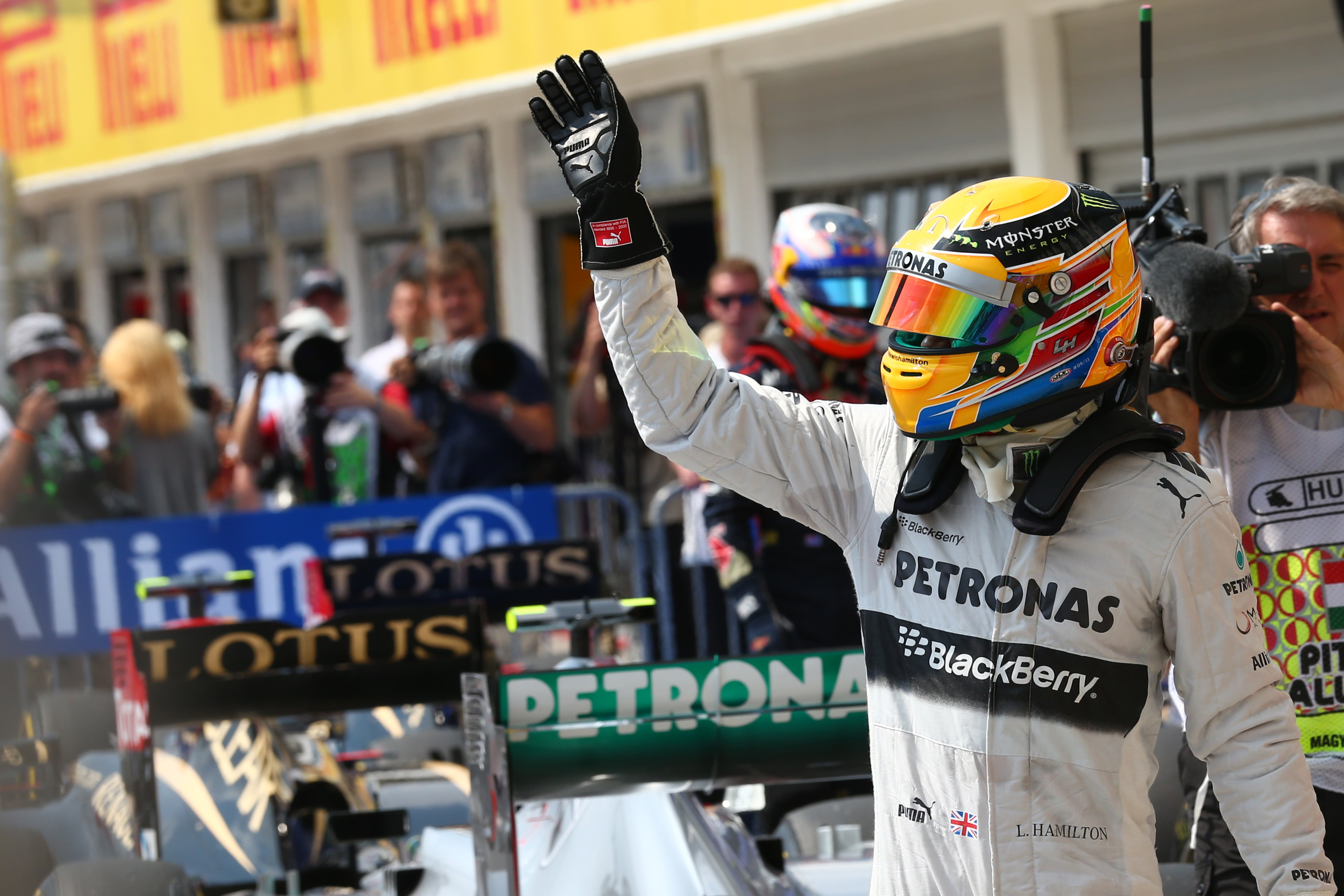 Hamilton kan pole amper geloven