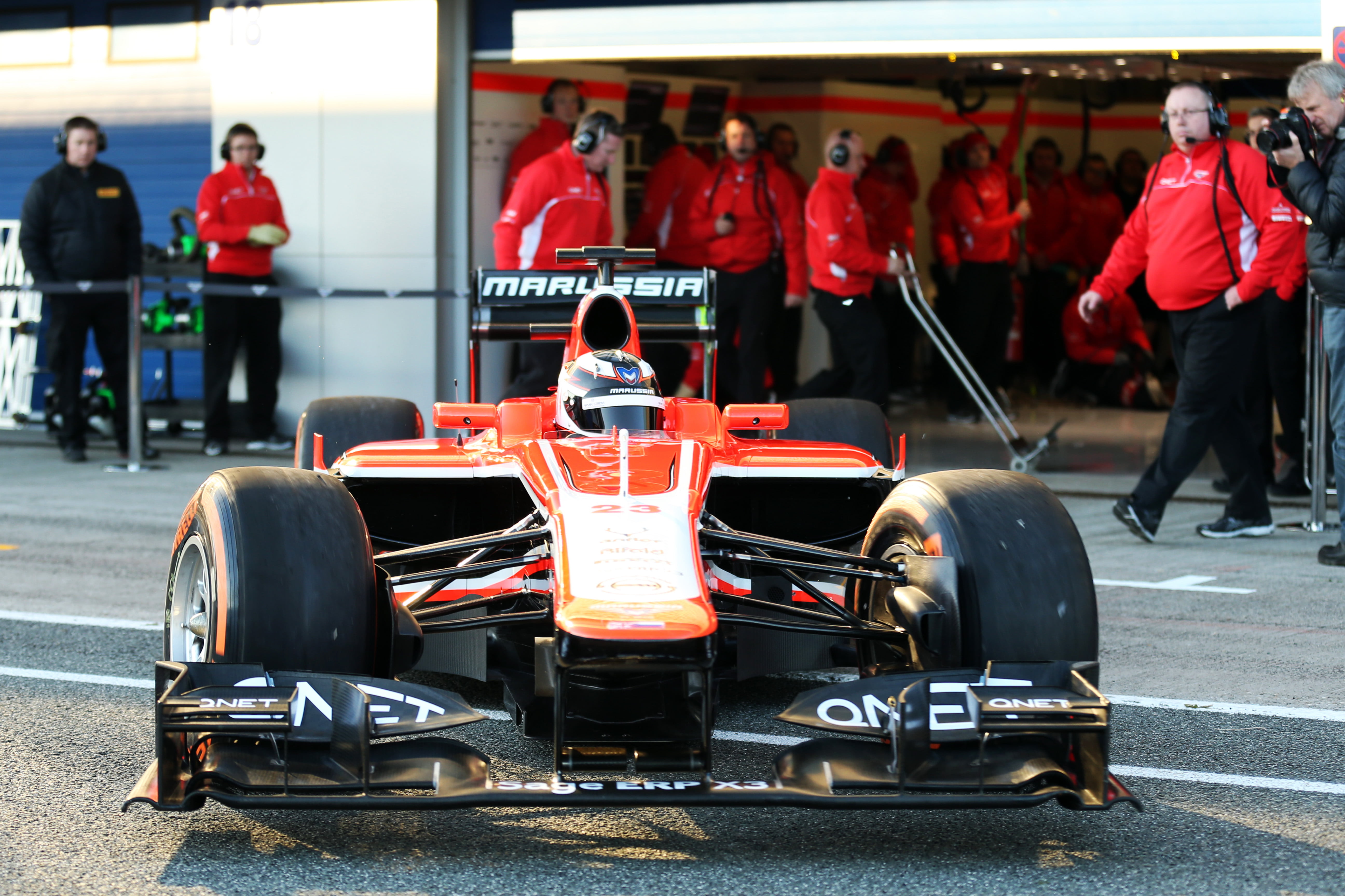 Marussia is op tijd klaar voor Jerez