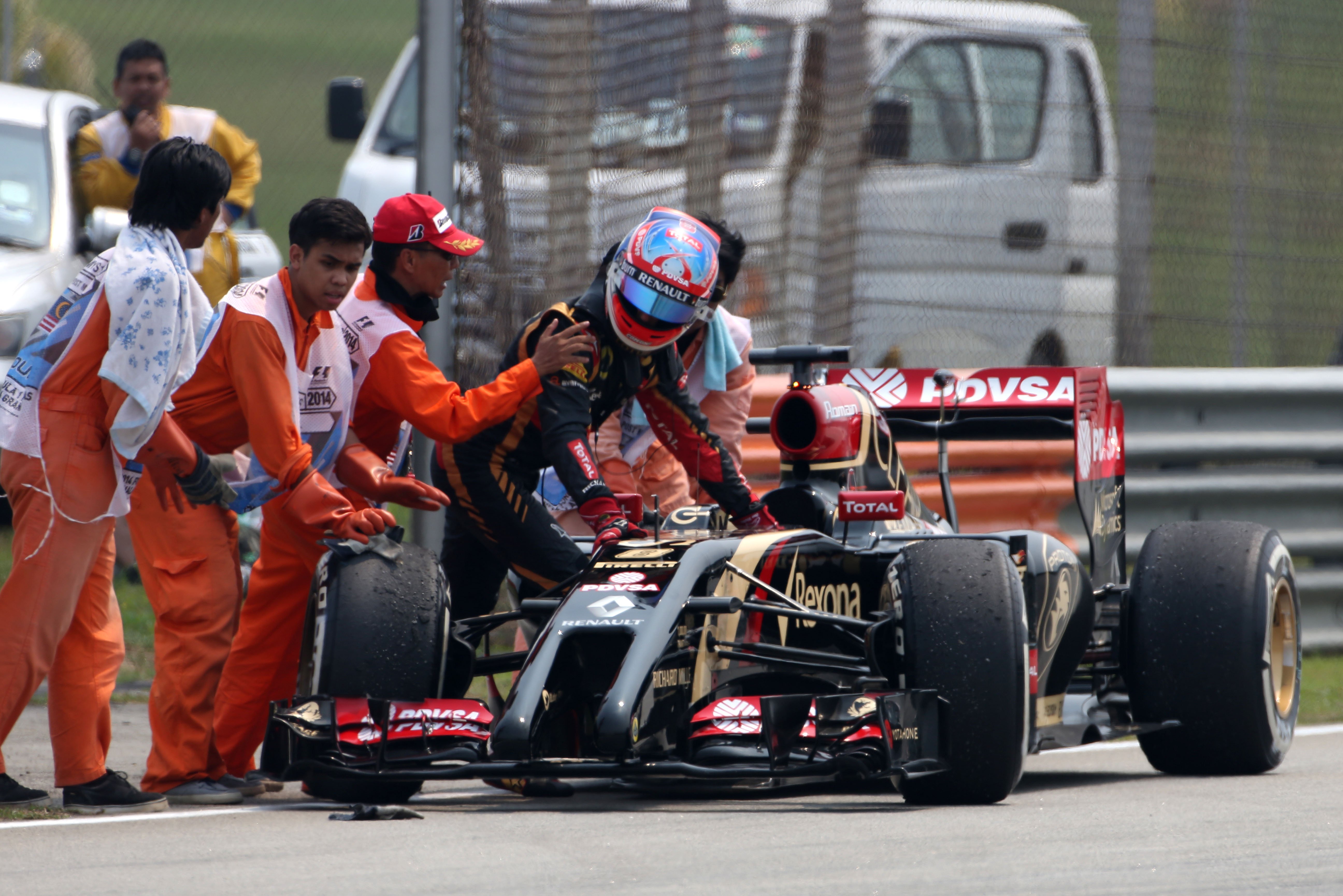 Grosjean: ‘Natuurlijk vloek je bij het uitstappen’