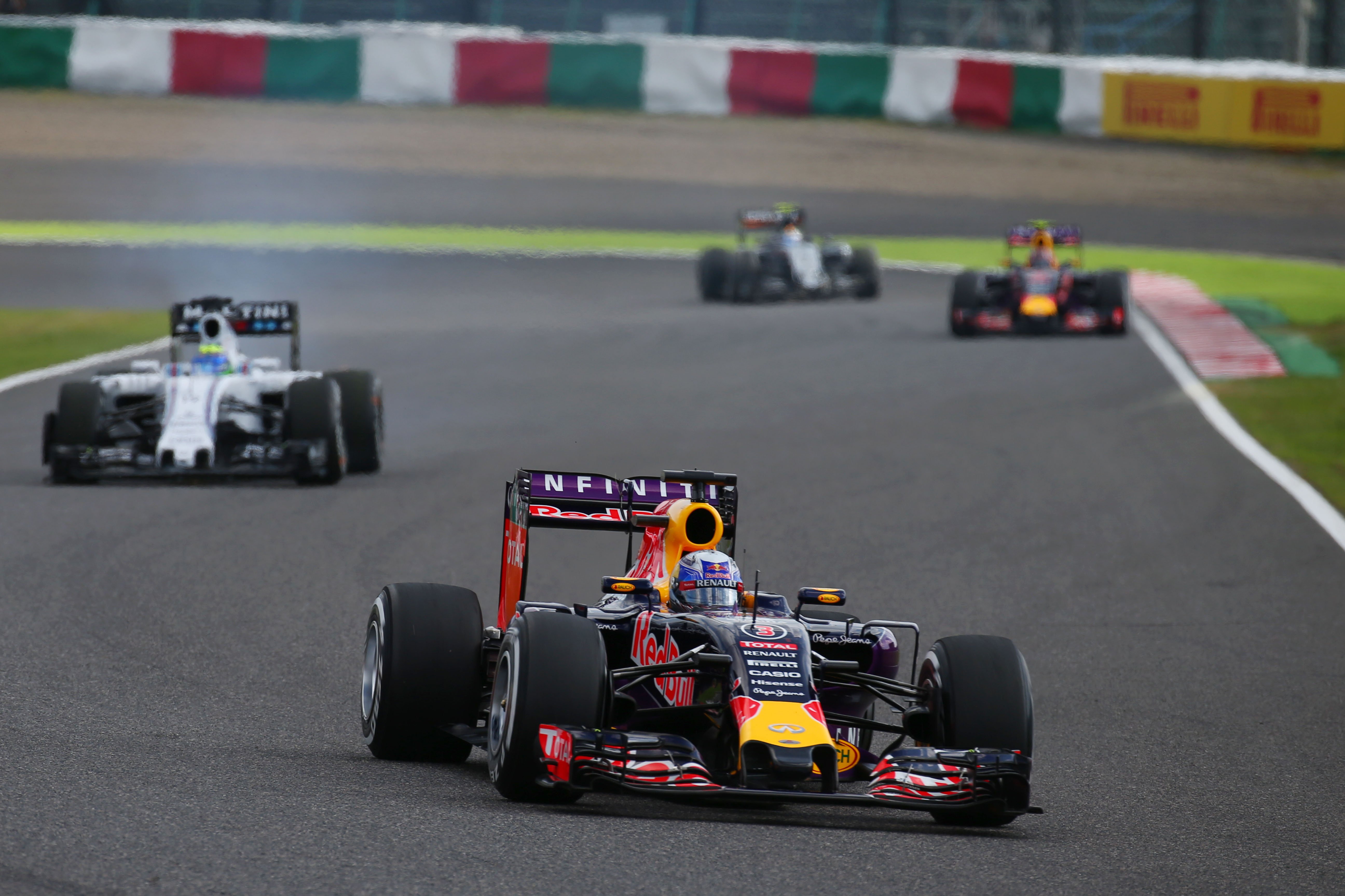 Red Bull verlaat Japan met lege handen