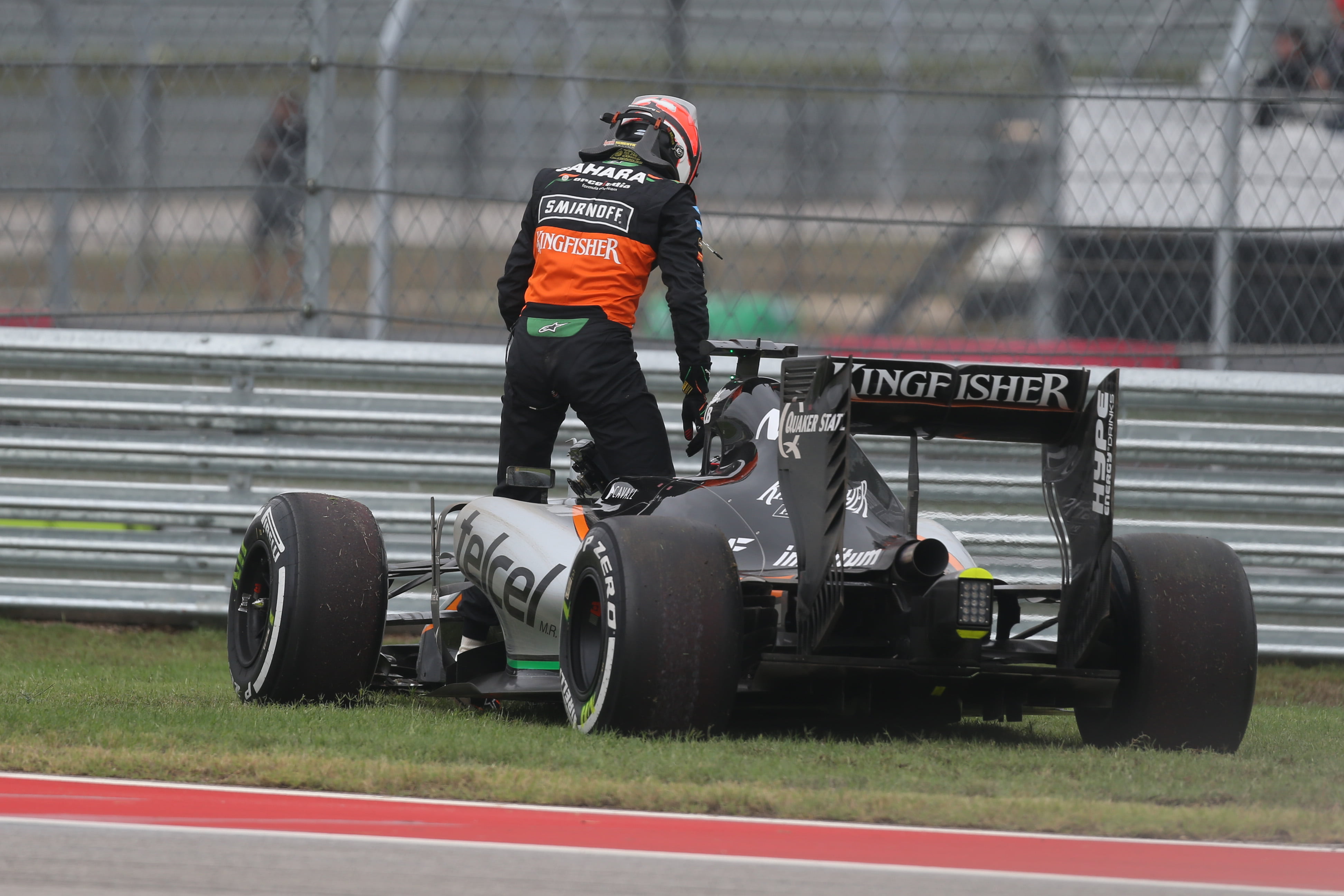 Force India loopt dubbele puntenfinish mis