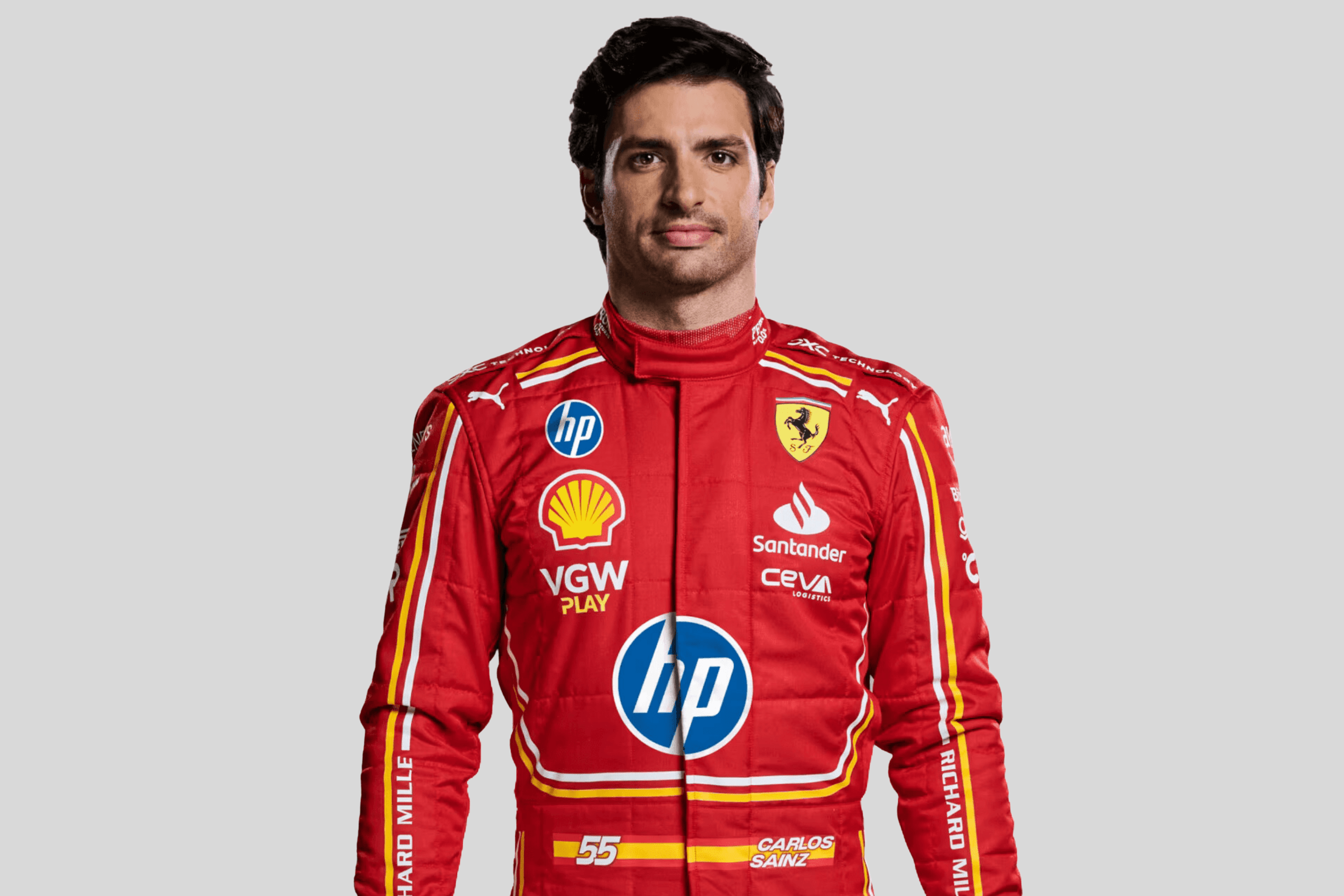 Ferrari-coureur Carlos Sainz
