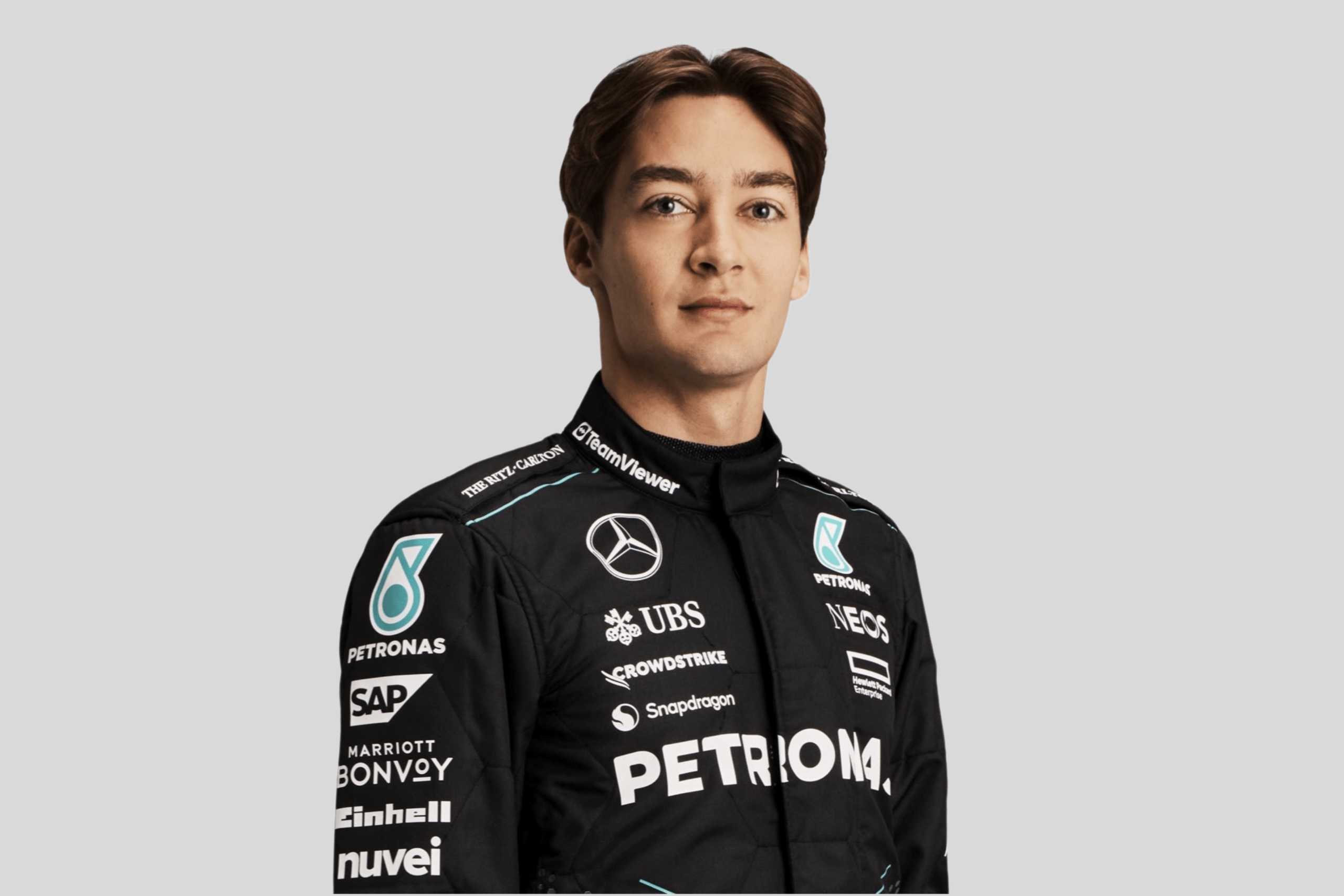 Mercedes-coureur George Russell
