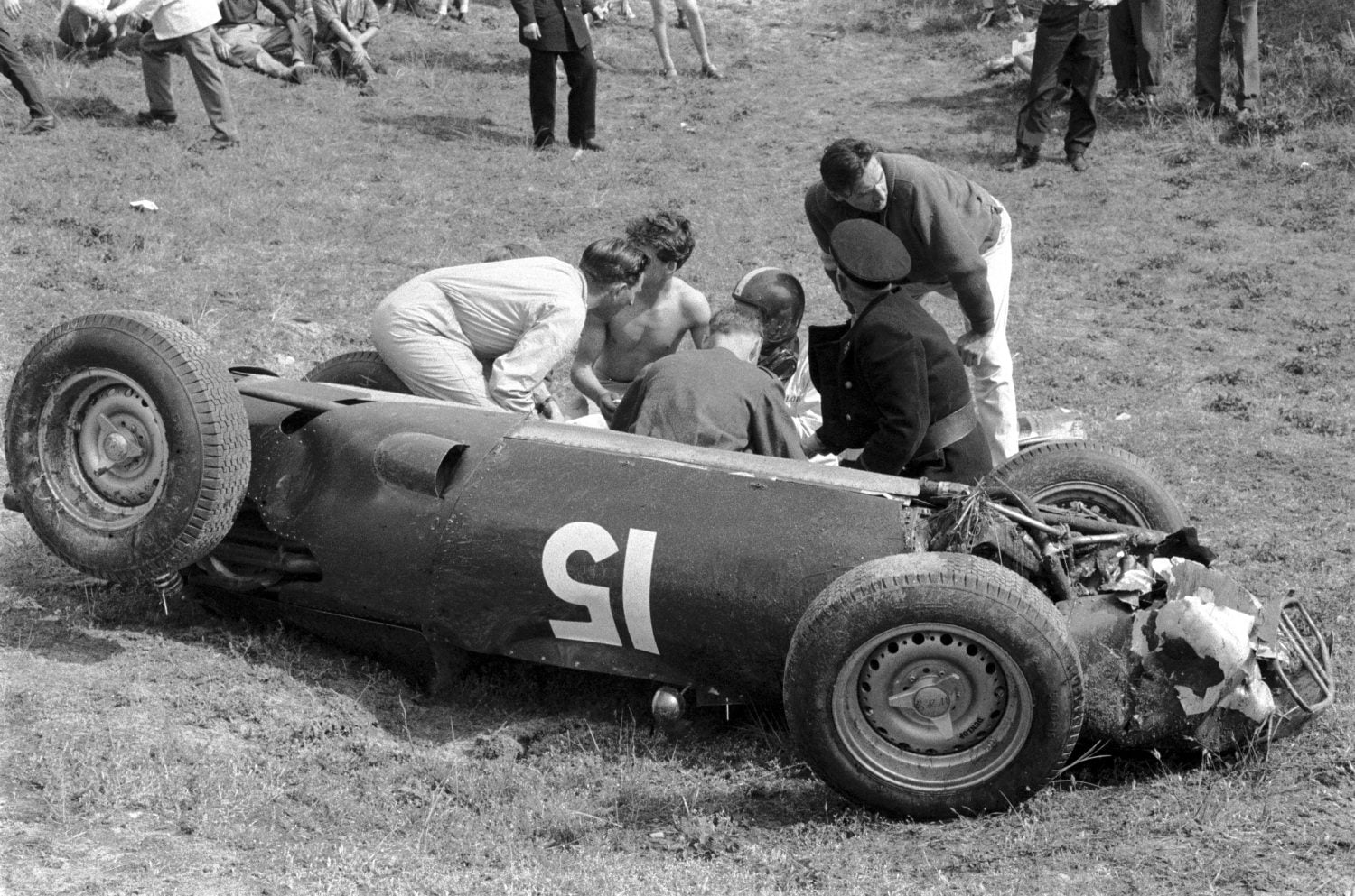 Первый 60. Формула 1 1960 БРМ. 1960 Dutch Grand prix. Формула 1 1960 водители.