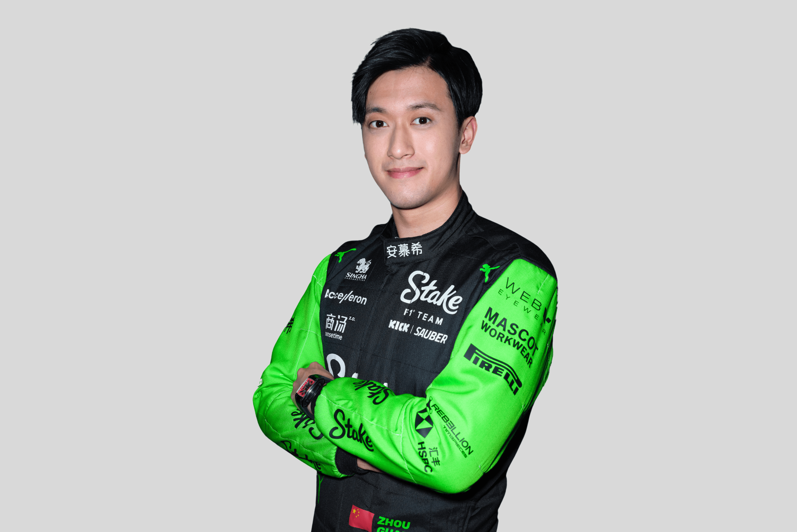 Stake F1-coureur Guanyu Zhou