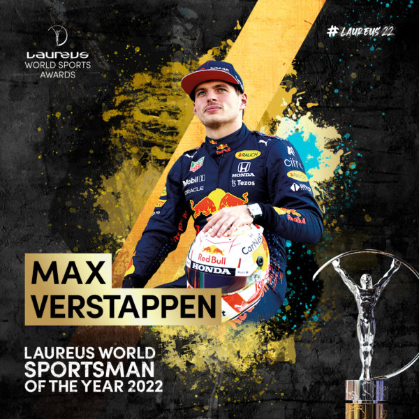 Verstappen Uitgeroepen Tot Sportman Van Het Jaar Bij Prestigieuze