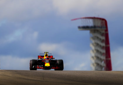 Max Verstappen in Austin