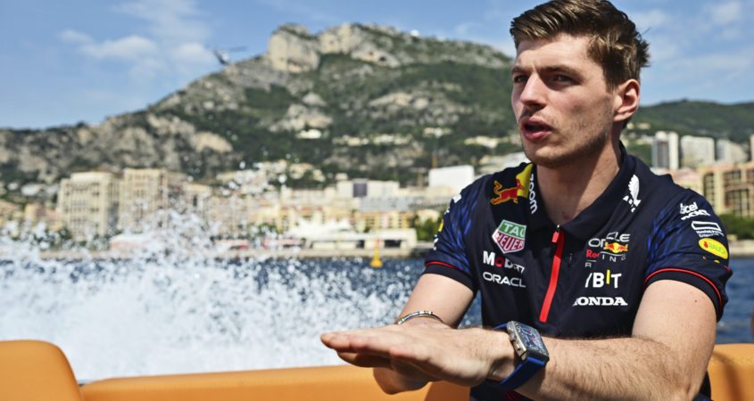 Max Verstappen in Monaco