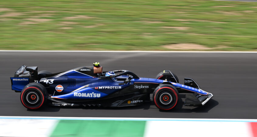 Franco Colapinto tijdens Italian GP