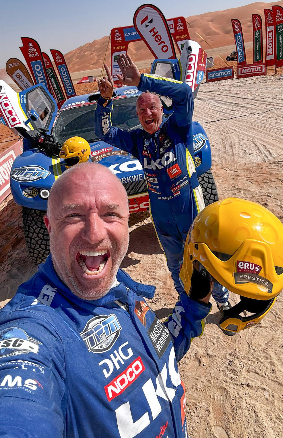 Update Team Coronel doorstaat zware eerste week Dakar Rally, met