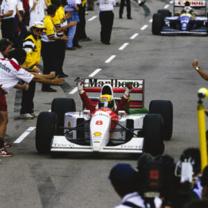 Ayrton Senna overwinning Adelaide