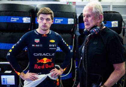 Max verstappen en helmut marko