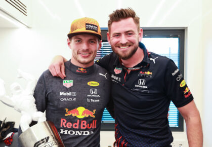 Bradley scanes en max verstappen