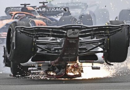 Ongelukken in F1 tv protocol