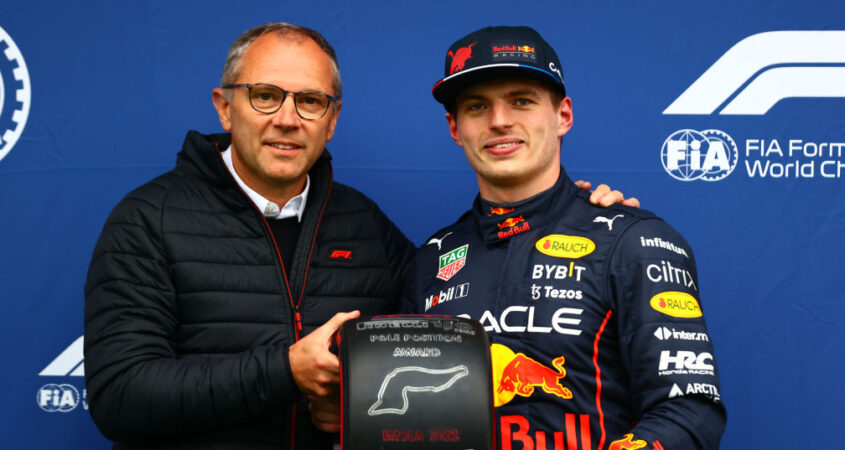 domenicali en max verstappen