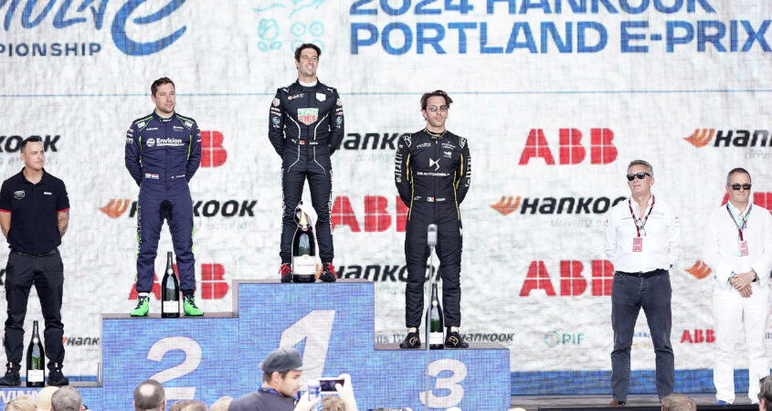 Frijns podium Potland