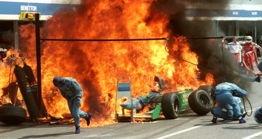 Pitstop Jos Verstappen