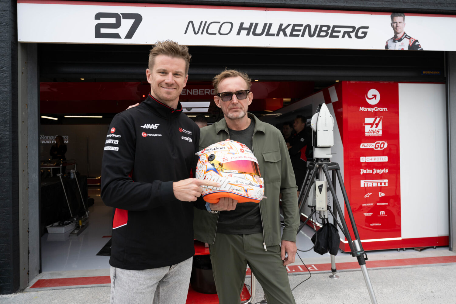 Nico Hülkenberg en Prins Bernhard van Oranje