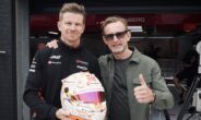 bernhard van Oranje en Nico Hülkenberg