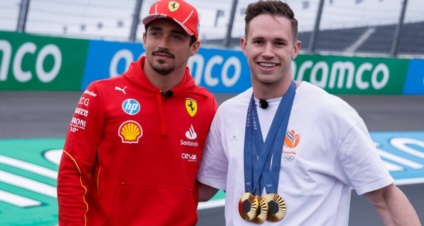 harrie lavreysen en charles leclerc