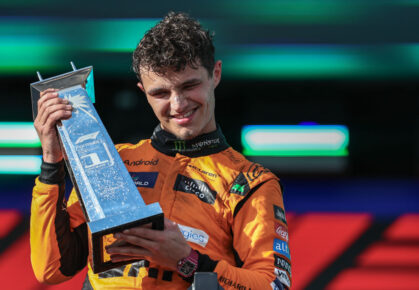 Lando Norris winnaar Miami