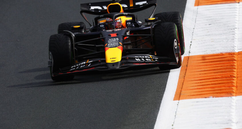 Max Verstappen spint