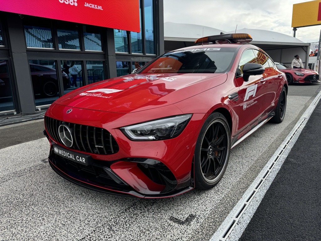 Medical car tijdens Dutch GP