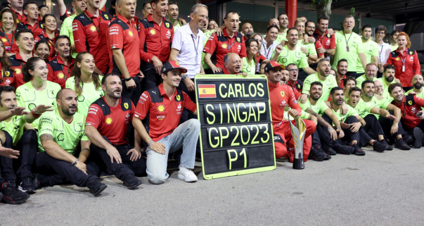 Carlos Sainz Singapore