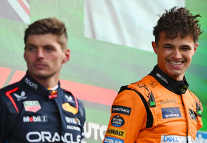 max verstappen en lando norris