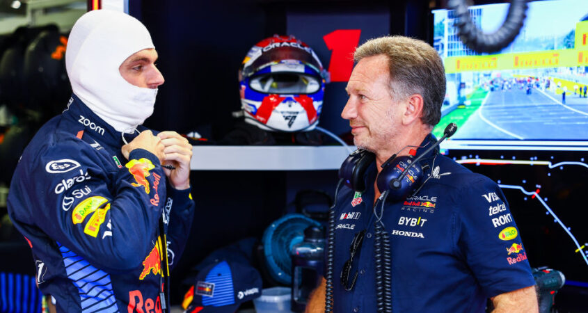 max verstappen en christian horner