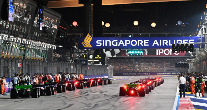 Start race Singapore