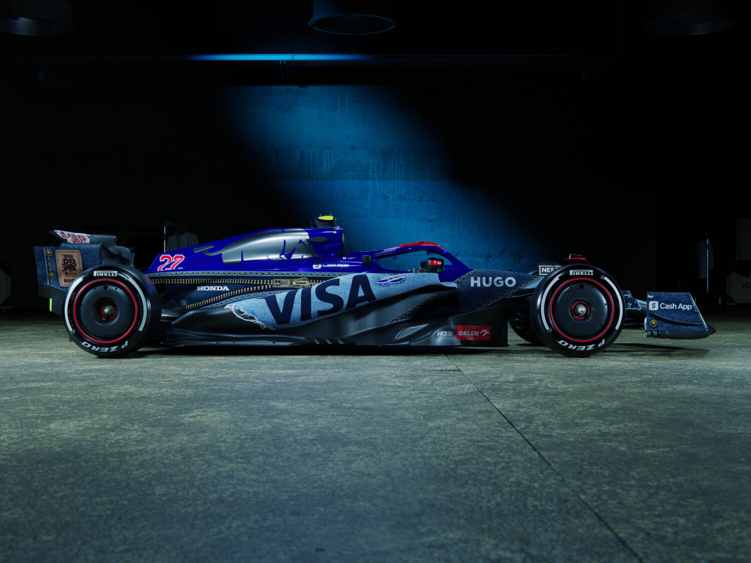 Visa RB livery