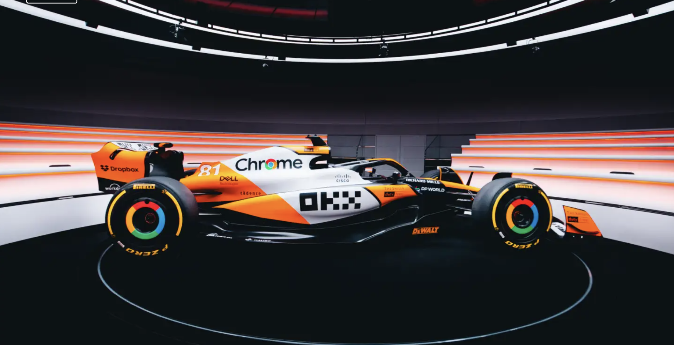 McLaren livery