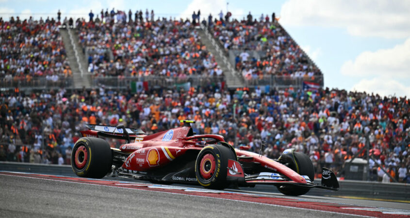 ronde sainz sprintrace austin