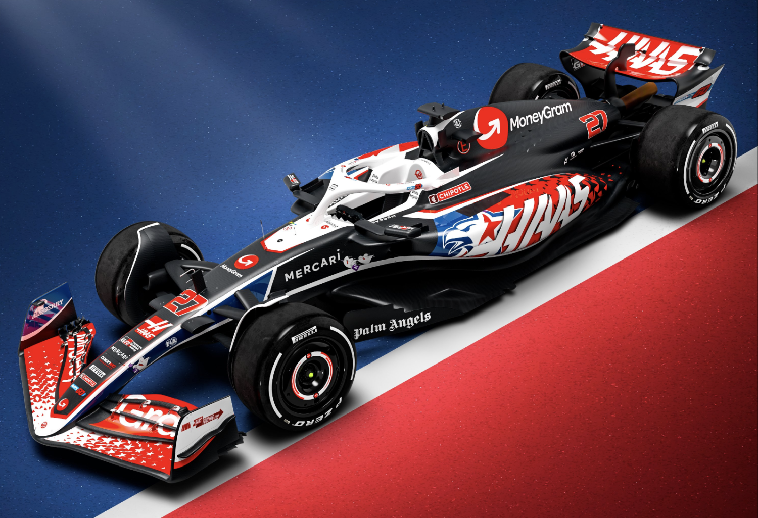 Haas livery