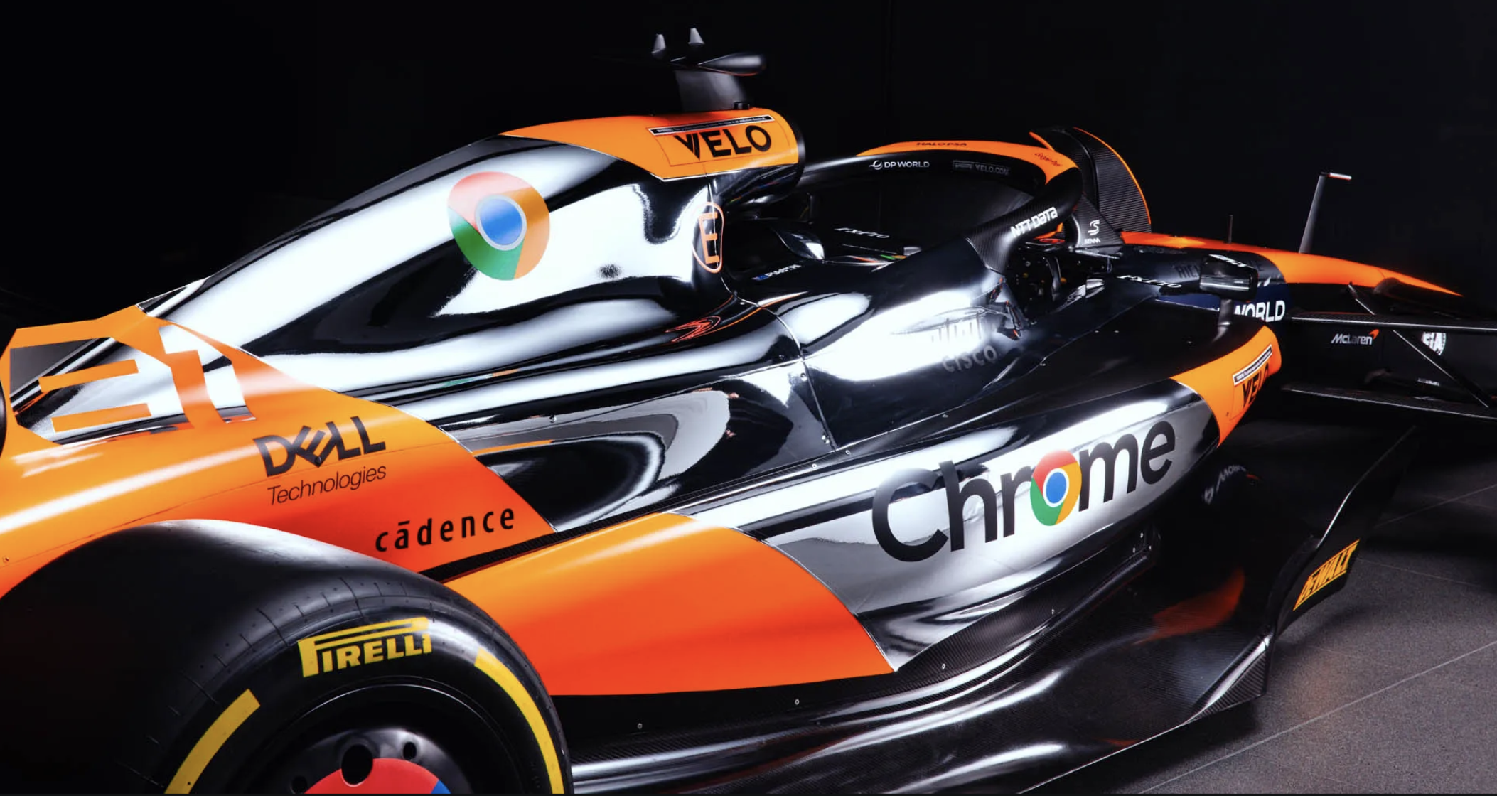 McLaren livery