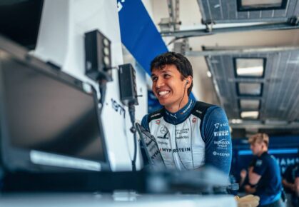 Alexander Albon mijlpaal 100 Formule 1-races